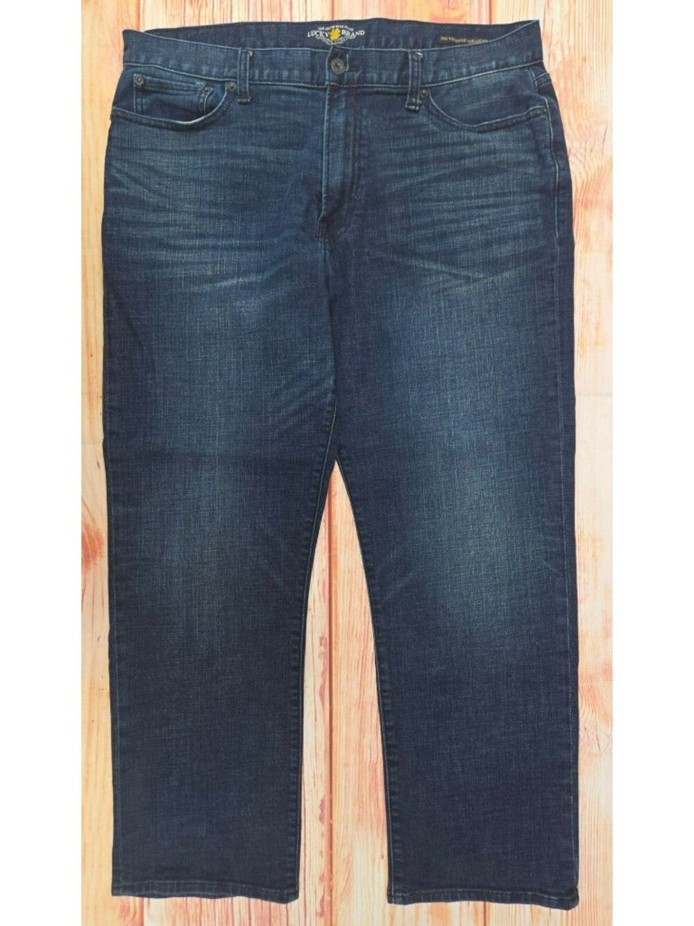 Lucky Brand Mens 363 Vintage Straight Denim Jeans 36x30 Blue Medium Wash